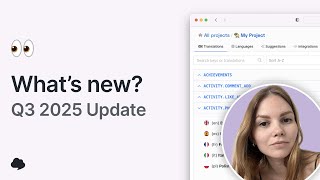 What's new in SimpleLocalize - Q3 2025