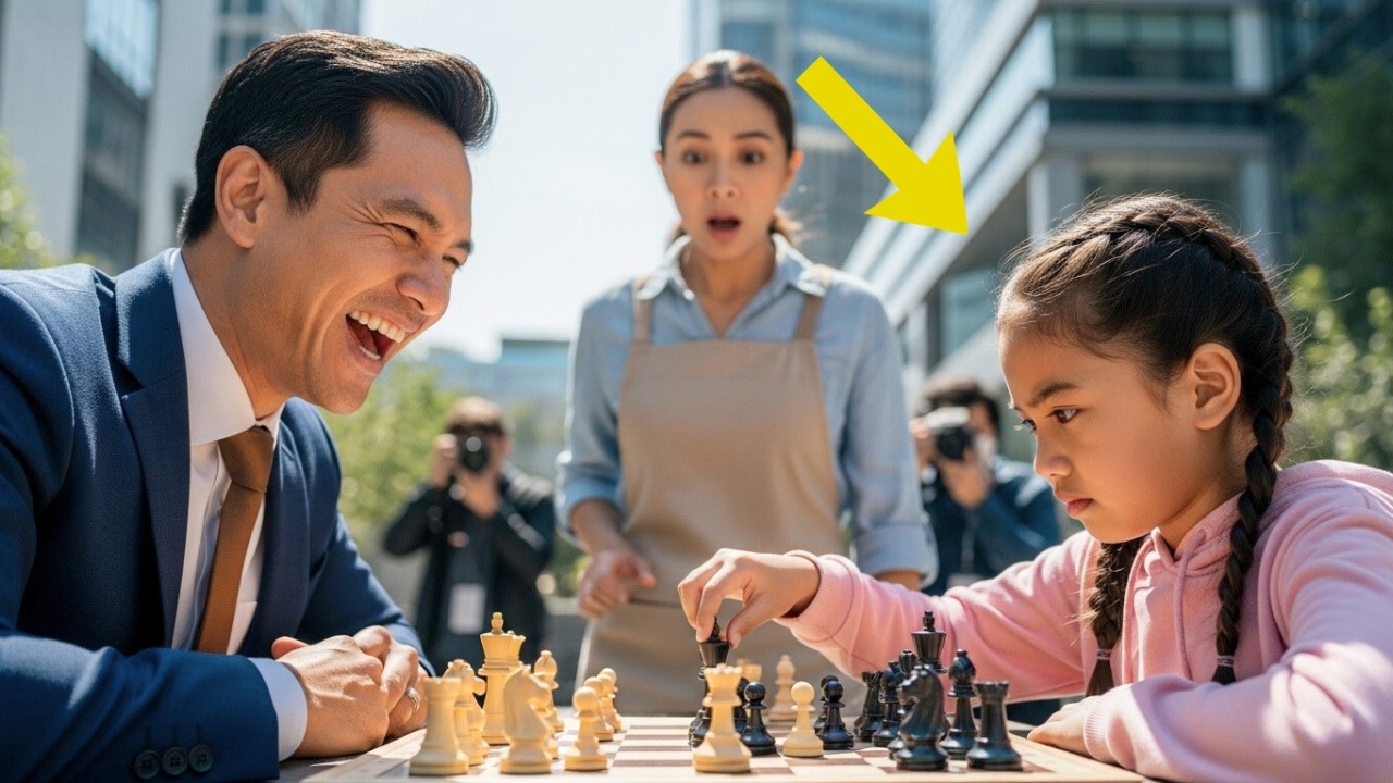 “Nagtawanan ang Milyonaryo: ‘100 Milyon Kapag Natalo Mo Ako sa Chess!’ — Pero Siya ang Napahiya!”