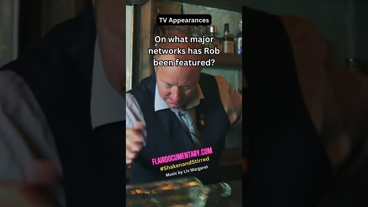 Shaken and Stirred Bartender Facts Rob Husted 5