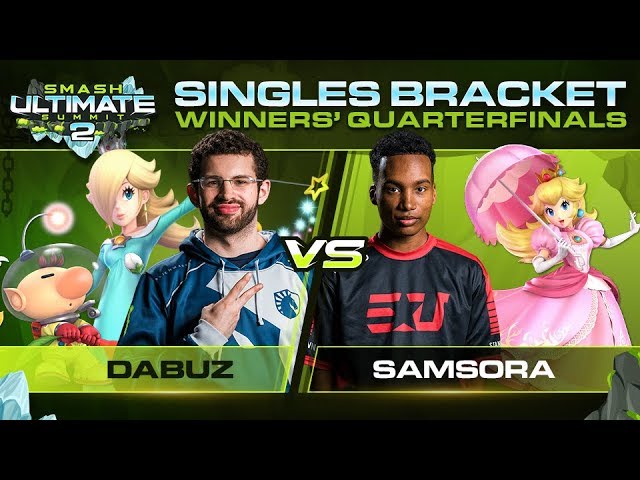 Dabuz vs Samsora - Singles: Winners Quarterfinal - Ultimate Summit 2 | Olimar, Rosalina vs Peach
