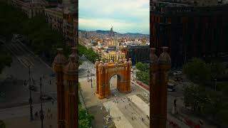Exploring the majestic Arc de Triomf in Barcelona! ✨