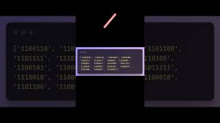 Learn How to Encrypt Messages to Binary Code  | #python #shorts
