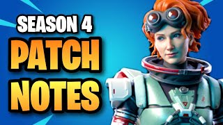 SEASON 4 Patch Notes Breaks my Heart