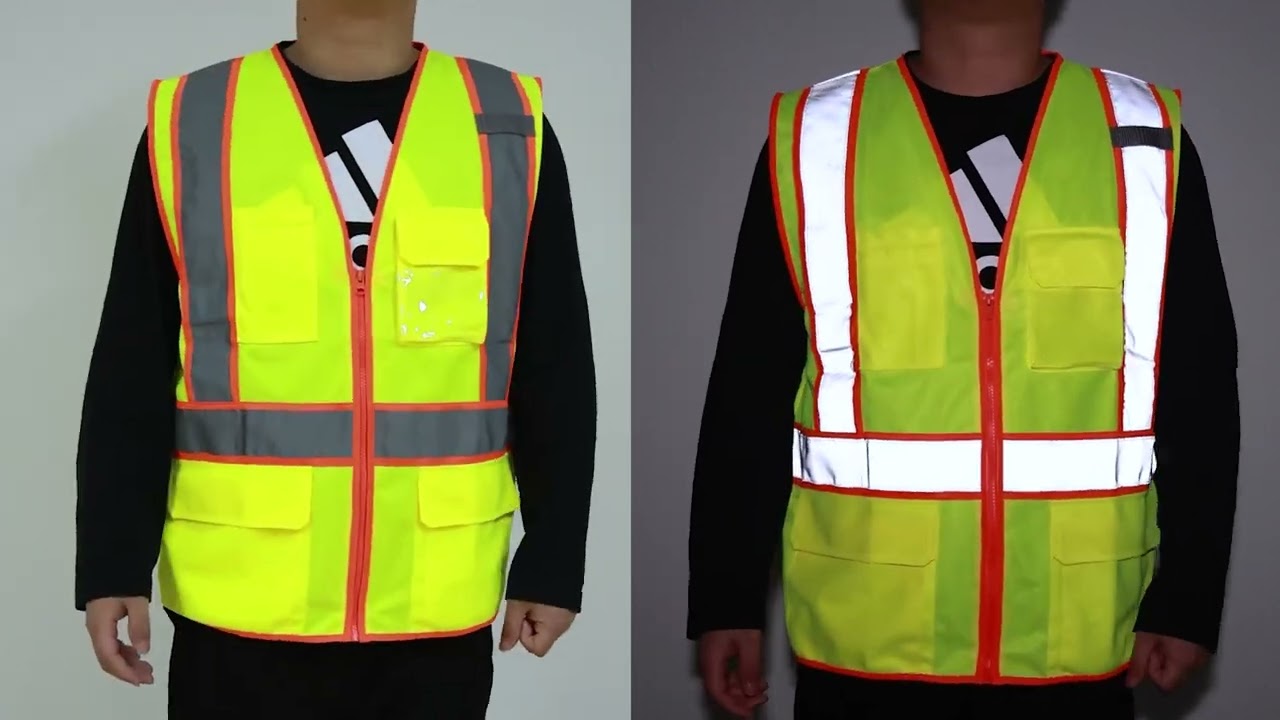 YGM Inshining Reflective Safety Vest_YGM Reflective
