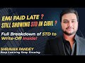 EMI Late But CIBIL Shows STD? | STD, SUB, LSS, Write-Off | RBI Guidelines | CIBIL Report Hindi