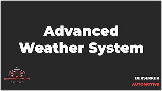 Advanced Weather System Showcase [Roblox]
