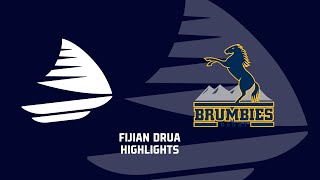 Fijian Drua highlights vs Brumbies preseason 2024