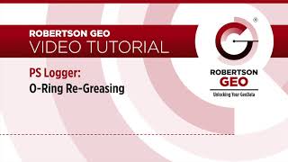 PS Logger: O-Ring Re-Greasing