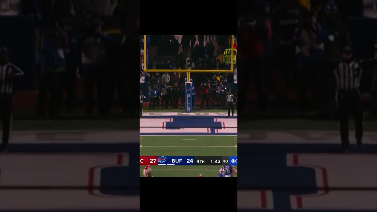 The Play that cost the bills their season.. 