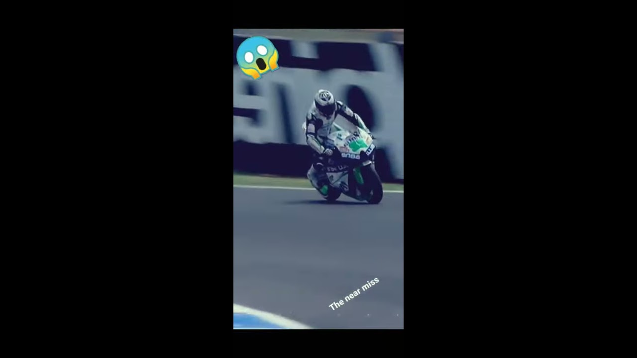 moto gp whatsapp status close call near miss vaathi coming#shorts #motogp #closecall #vaathi