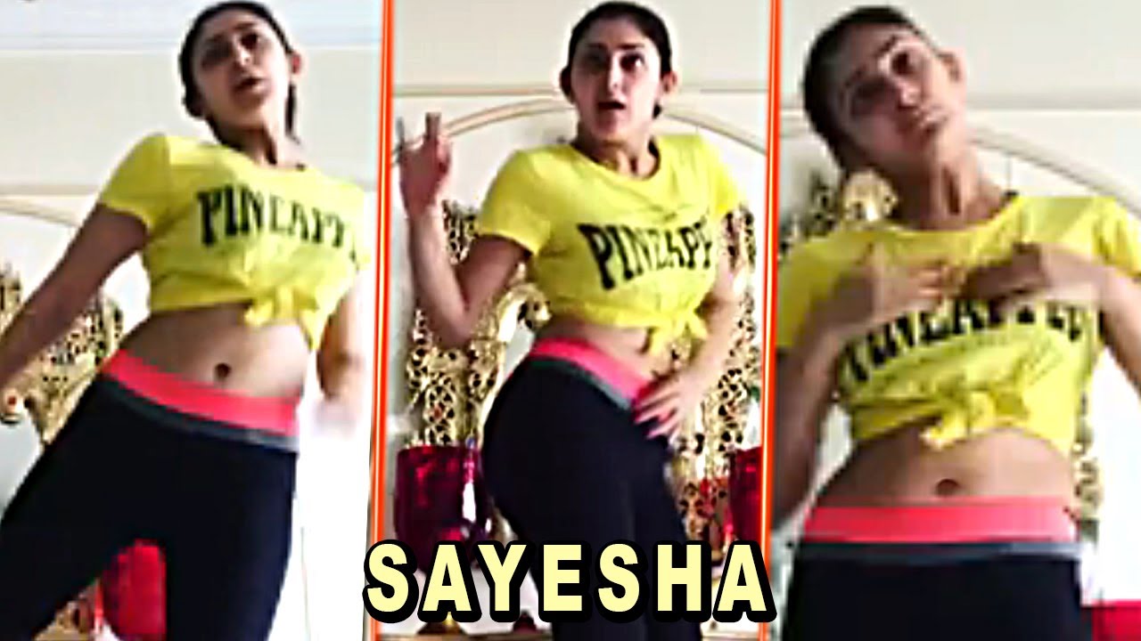 Sayeesha Saigal Xnxx - Sayesha latest Hot Dance | Dance For Life | Actress Sayyeshaa Saigal - Arya  | Dance Practice - YouTube