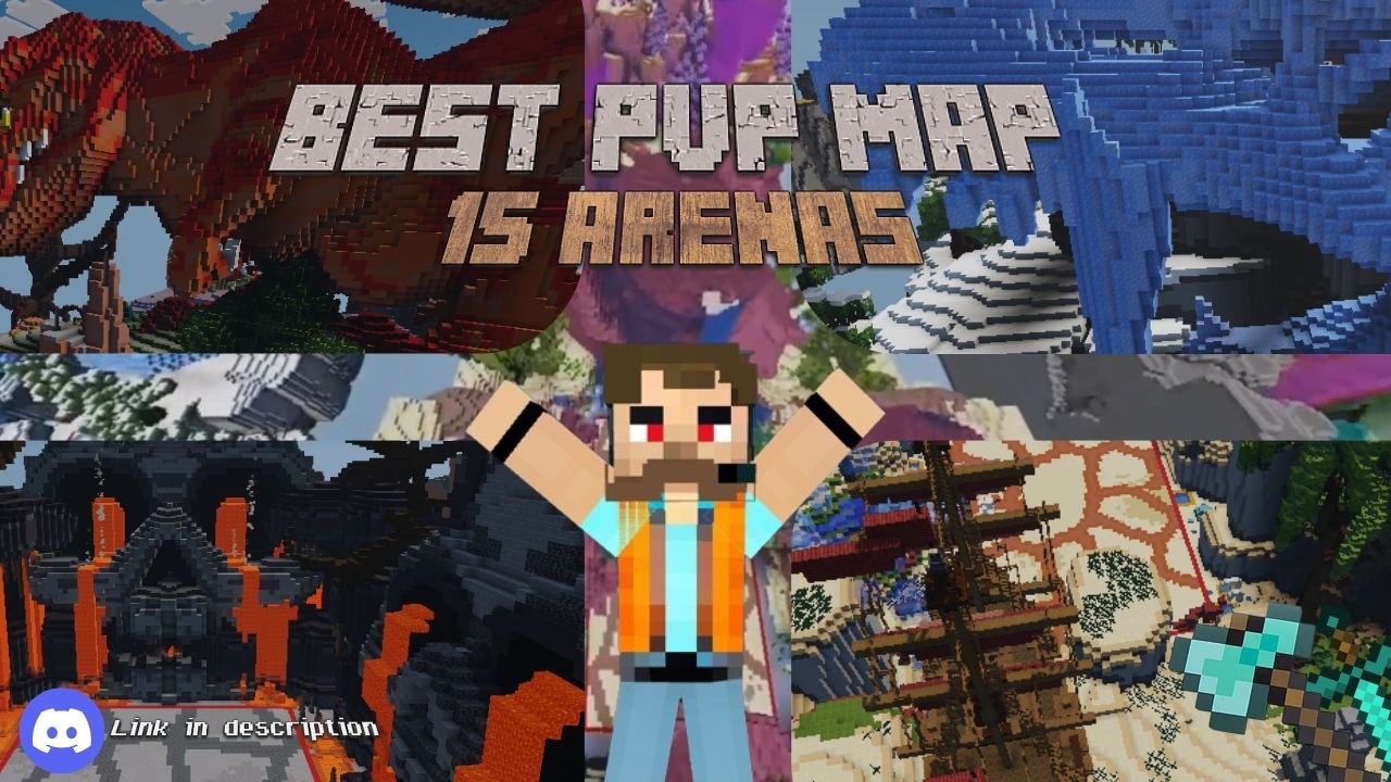 Best PvP Arena Map for Minecraft 1.20+ | 15 Duel Arenas Showcase - YouTube