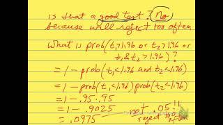 test of joint null hypothesis