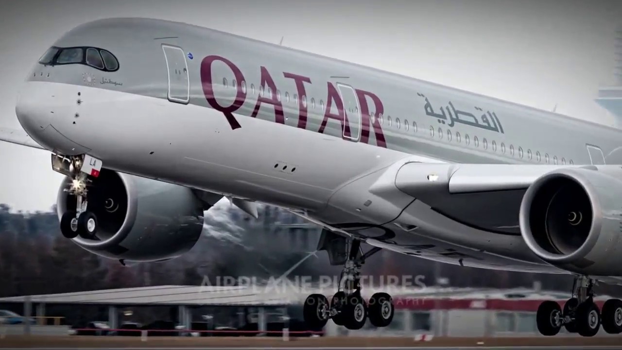 los aviones de QATAR airways