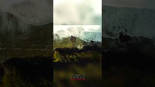 Epic Drone Shots: River Flows, Waves Crash, Pure Nature Beauty! #shorts