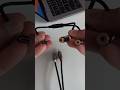This USB-C to two female RCA connectors cable with DAC adapter can be used for Apple MacBook #shorts