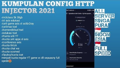 NEW CONFIG HTTP INJECTOR!!! TERBARU 2021 ALL OPERATOR