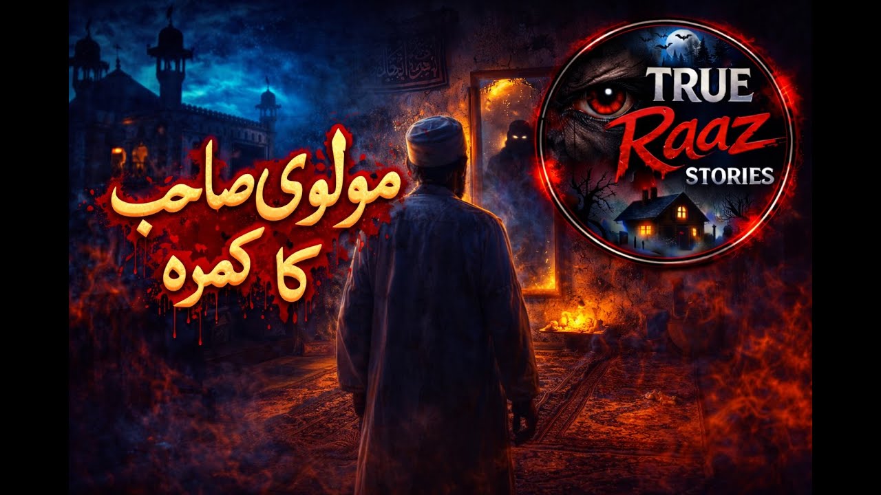 👉 True Raaz Stories | مولوی صاحب کا کمرہ 😱 مسجد کے پیچھے چھپا خوفناک راز | True Horror Story