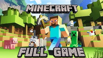 MINECRAFT Gameplay Walkthrough FULL GAME (4K 60FPS) No Commentary