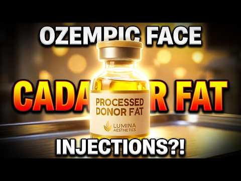 Ozempic Face Fix: They’re Injecting Fat From Dead People