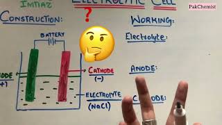 Electrolytic Cell Ii Matric Part 1 Chemistry- Chp 7