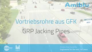 Jacking with Amiblu GRP Pipes