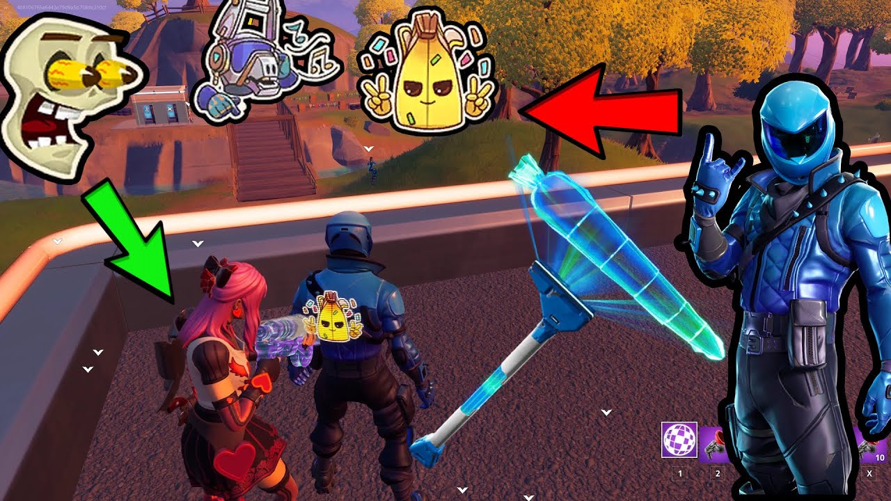 Players react to my Rarest exclusive combo (I think) in Fortnite |Party Royale|...