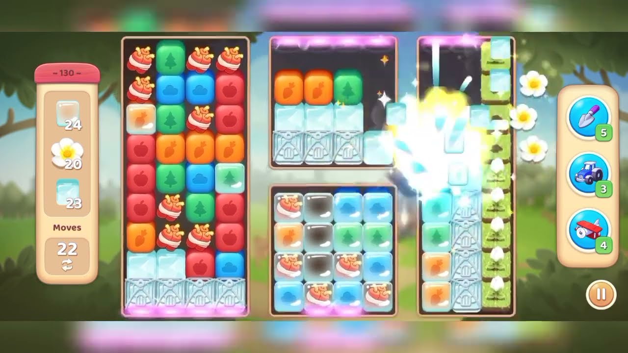City Escape Garden Blast Story Level 130 YouTube