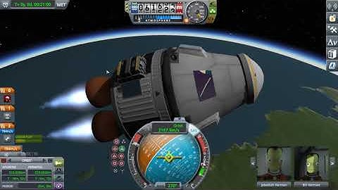 KSP: Scenario: EVA in Kerbin Orbit