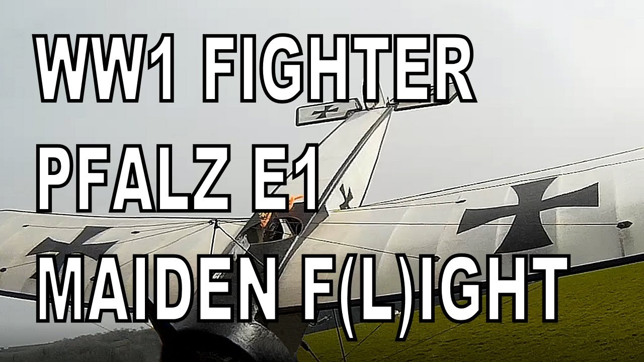 Scary Maiden Flight of the Pfalz E1