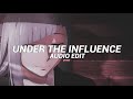 Under The Influence I Was Never There Chris Brown Edit Audio