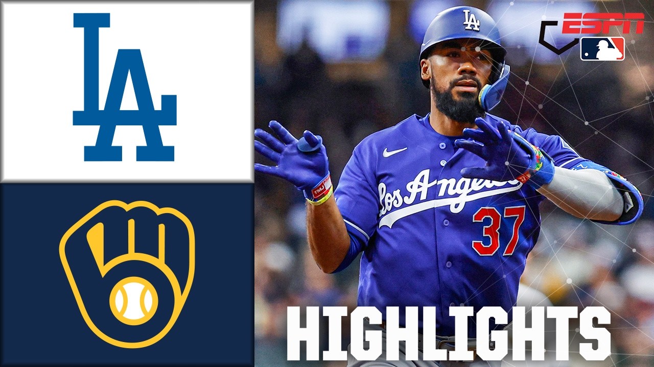 Los Angeles Dodgers vs. Milwaukee Brewers | Full Game Highlights | ESPN MLB