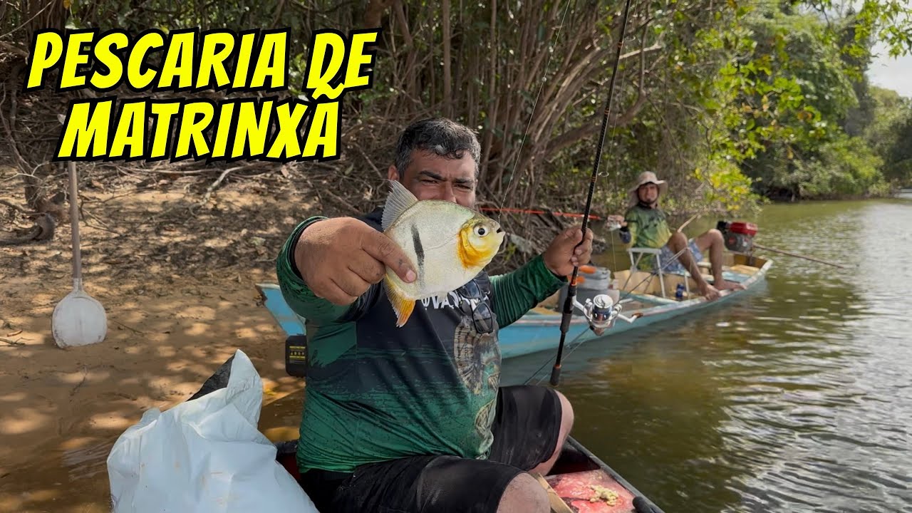 MATRINXÃ NA LINHA, CEVA FEITA E VOLTA PRA PESCARIA!
