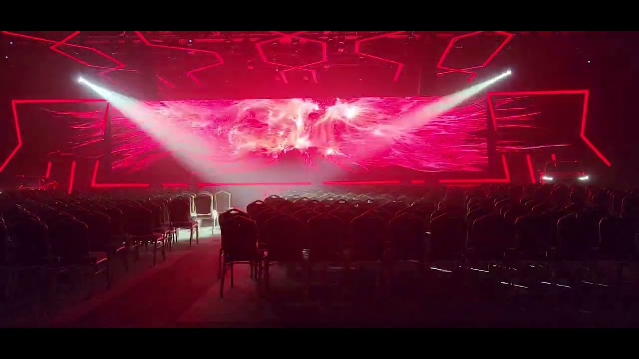3D Animation Laser Show Launch, event laser mapping