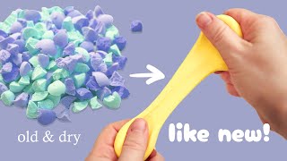 Dried Out Foam Clay Make It Soft Again 3 1 Methods