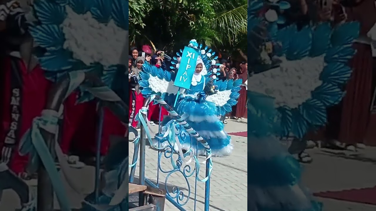 parade SMA Negeri 1 Mepanga
