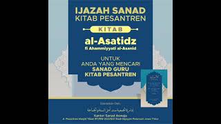 Ijazah Sanad Kitab Pesantren  Kitab Al Asatidz Fi Ahammiyyati Al Asanid