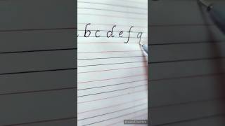All small letters in Lucida handwriting ✍🏻 #handwritingexpert #calligraphy #handwriting