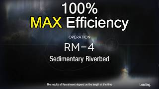 【Arknights】RM-4 100% Max Efficiency Guide
