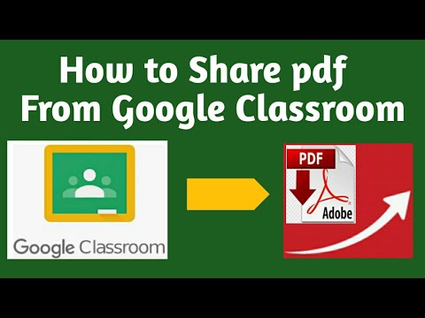 HOW TO SHARE PDF FROM GOOGLE CLASSROOM visual data 6