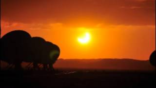 Annular Eclipse over the VLA, May 20, 2012