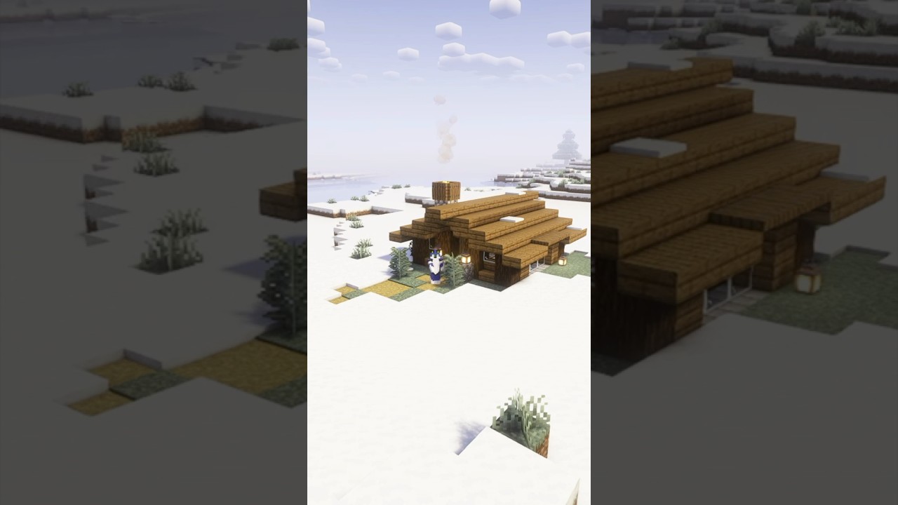 Snow Hut in Minecraft ❄️ 