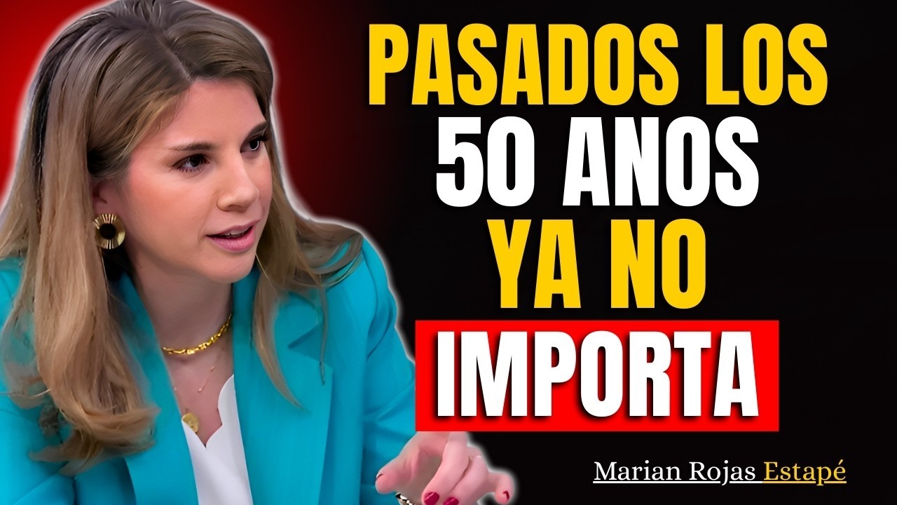 12 Cosas que YA NO NECESITAS después de los 50 (Psicología Práctica) | Marian Rojas Estapé