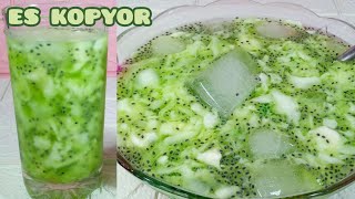 Resep Es Kopyor Melon  Menu Buka Puasa Seger Banget