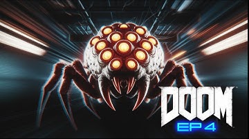 Doom3 BFG Taking Down the SPIDER MOTHER EP. 4