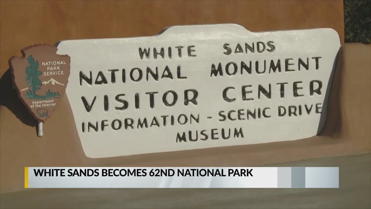 White Sands becomes national park