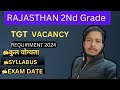 Rajasthan 2nd Grade 2025 Notification