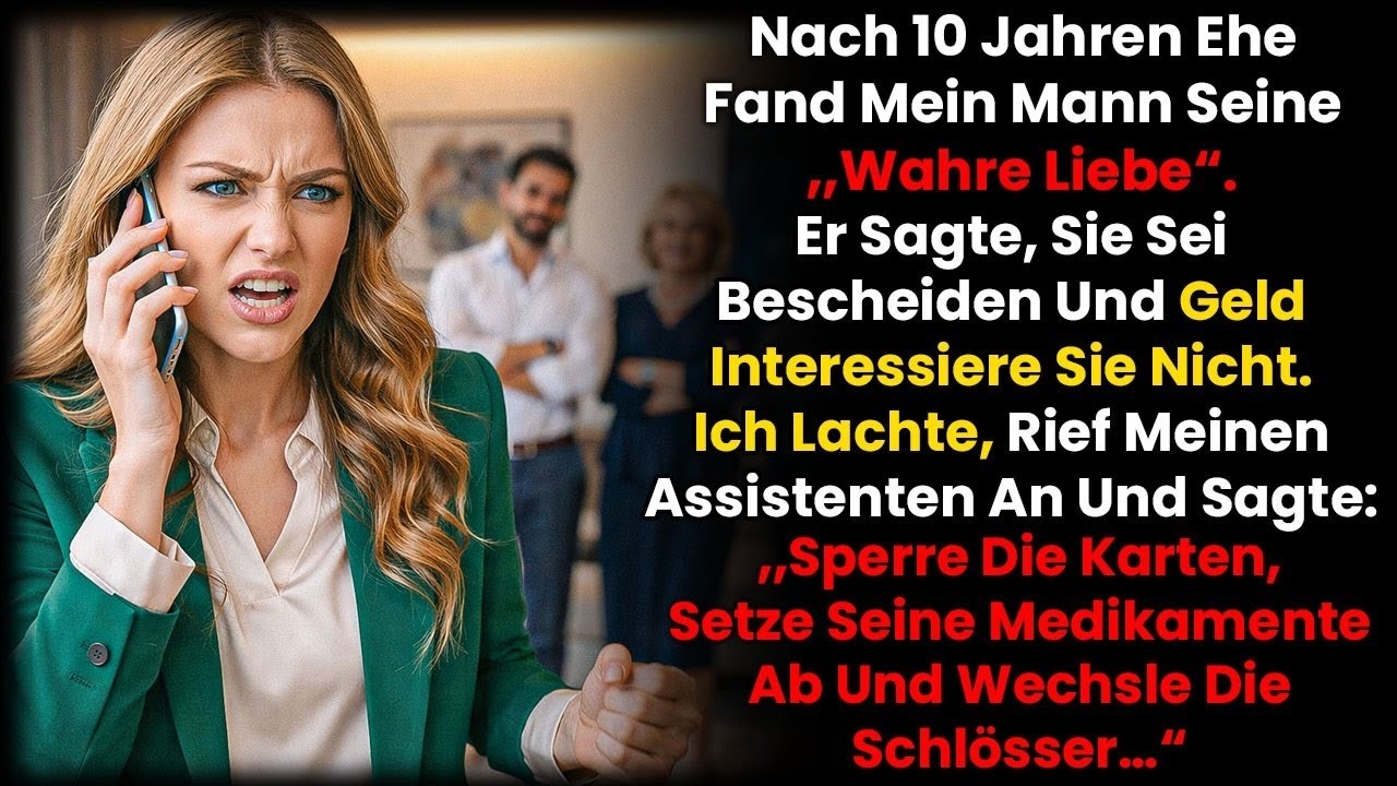 Nach 10 Jahren Ehe fand mein Mann seine „wahre Liebe“ und forderte die Scheidung – ich musste lachen