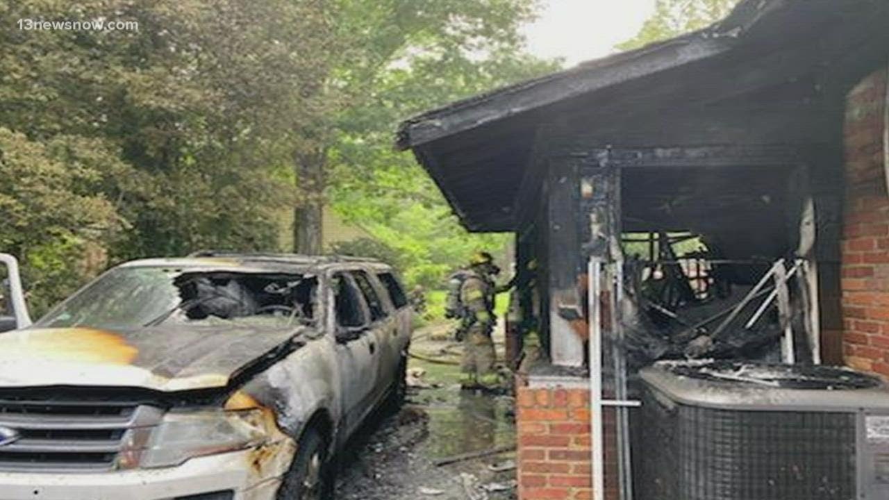 Family left without home after house fire in Virginia Beach - YouTube