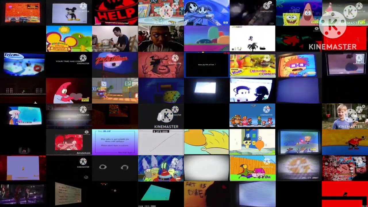 64 Creepypasta Videos Upcoming Jumpscares Played All At Once (My Version) (ULTIMATEPARISON)